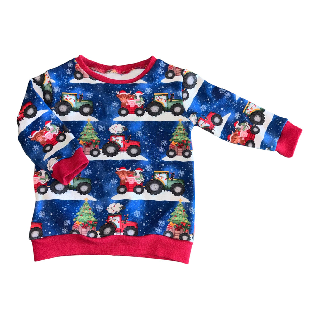 Christmas Tractor Ride Jumper