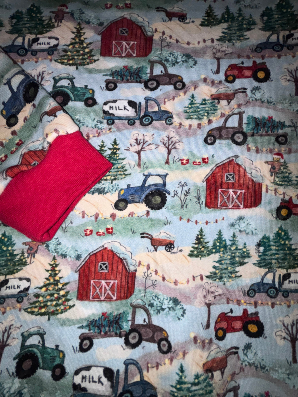 Christmas tree farm jumper
