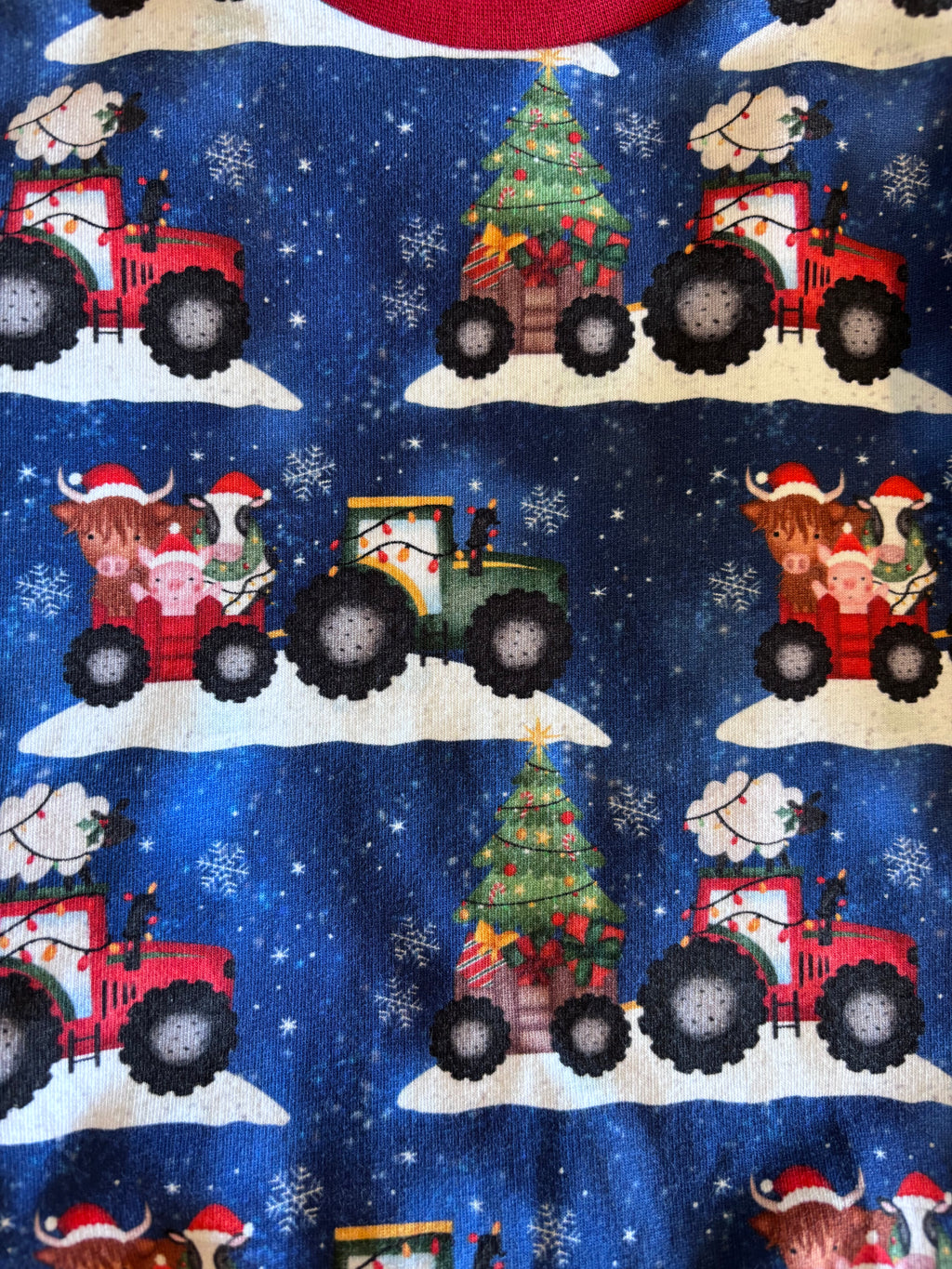 Christmas Tractor Ride Jumper