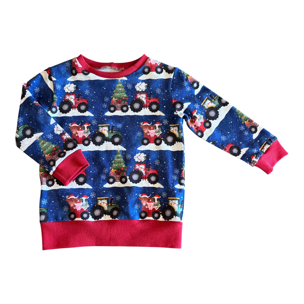 Christmas Tractor Ride Jumper