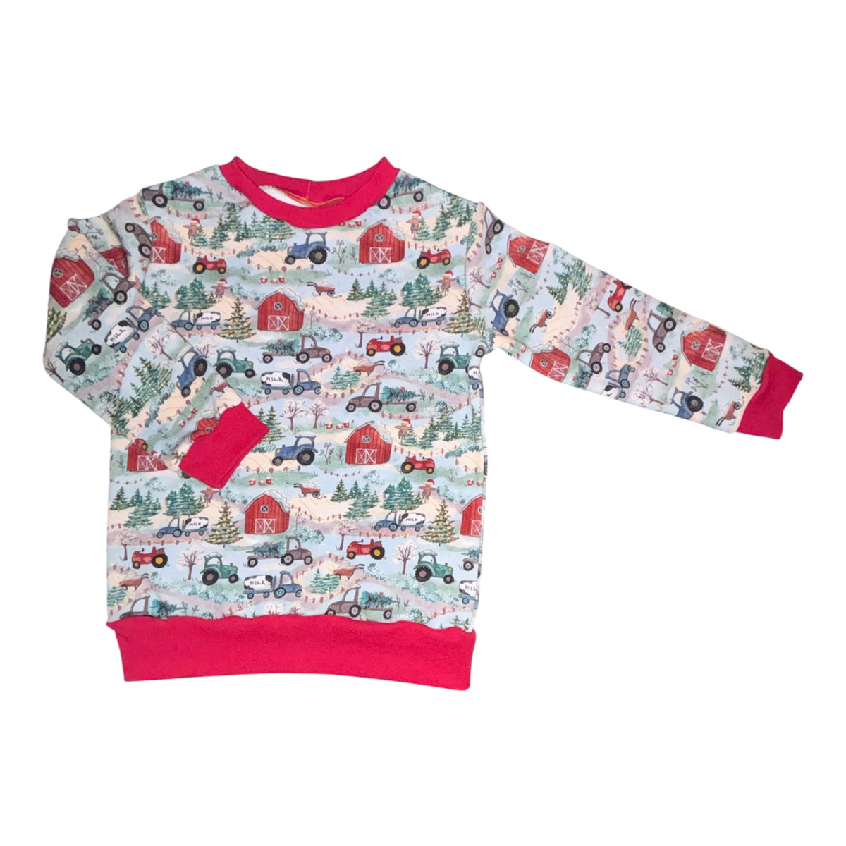 Christmas tree farm jumper