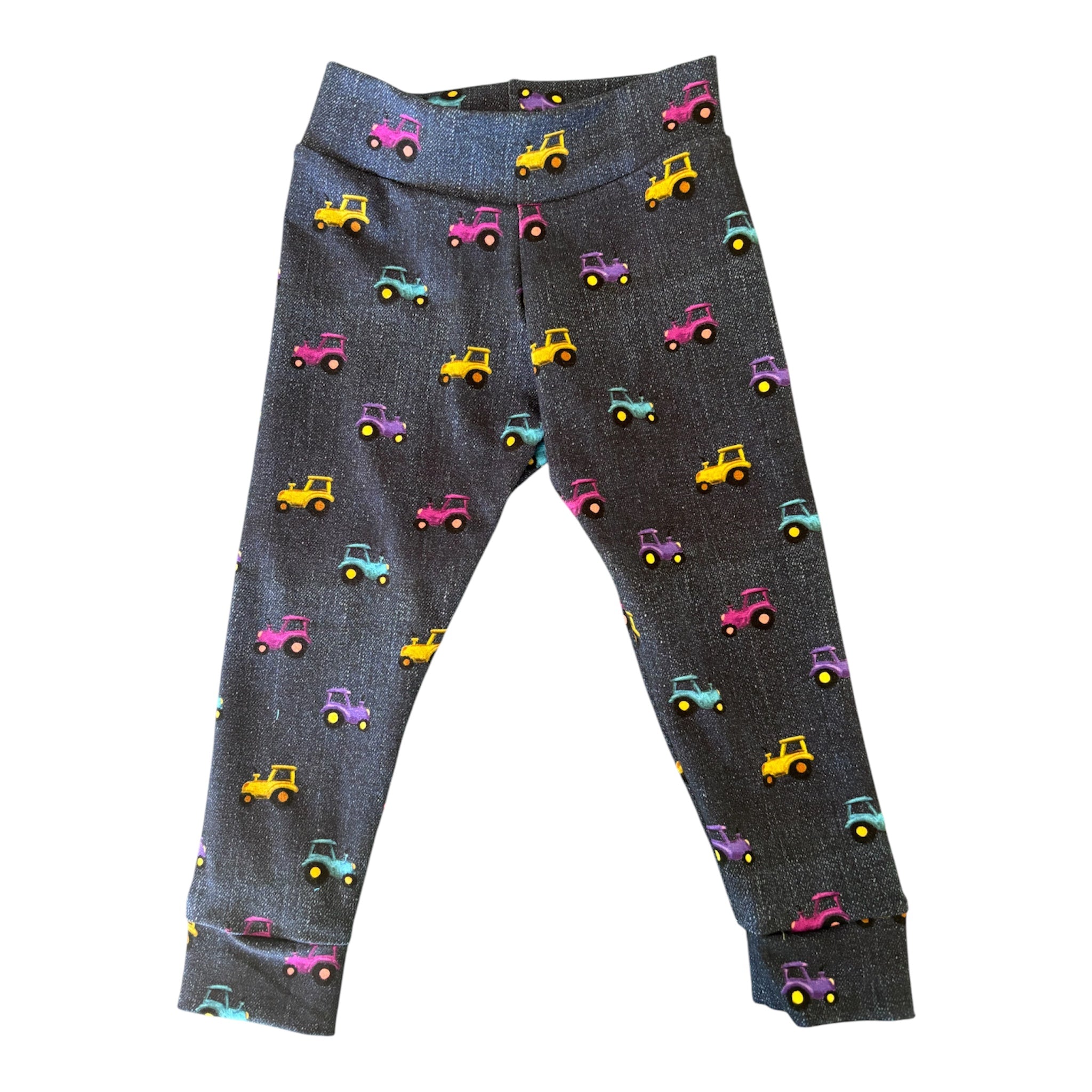 Denim Effect Jersey Tractor Leggings
