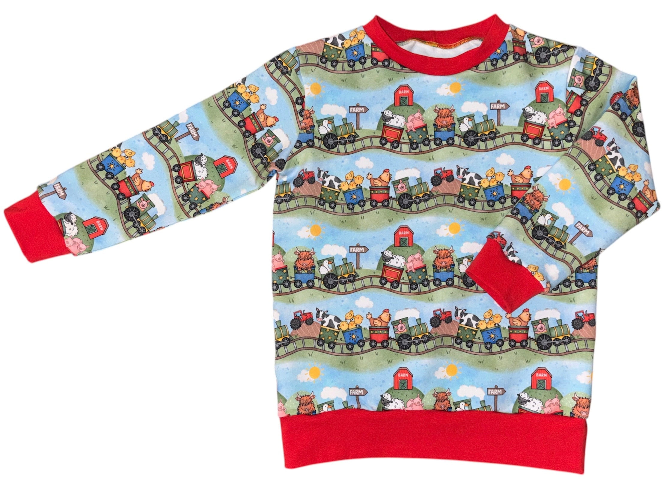 Farm Train Jumper