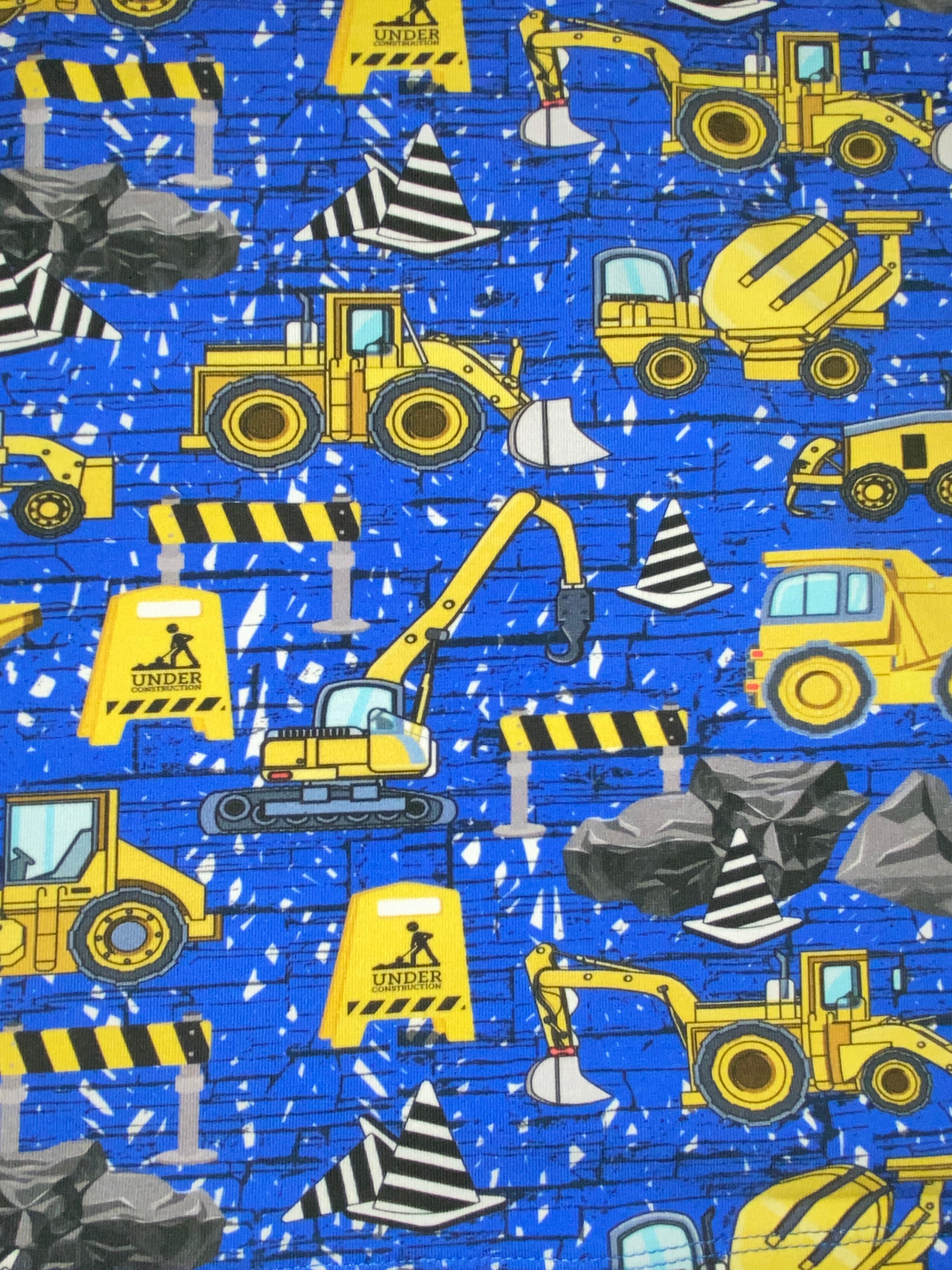 Blue Construction T-Shirt