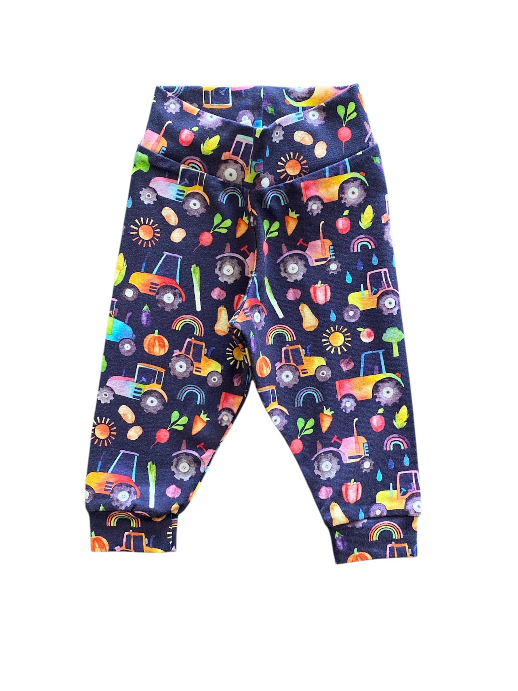Rainbow farm leggings