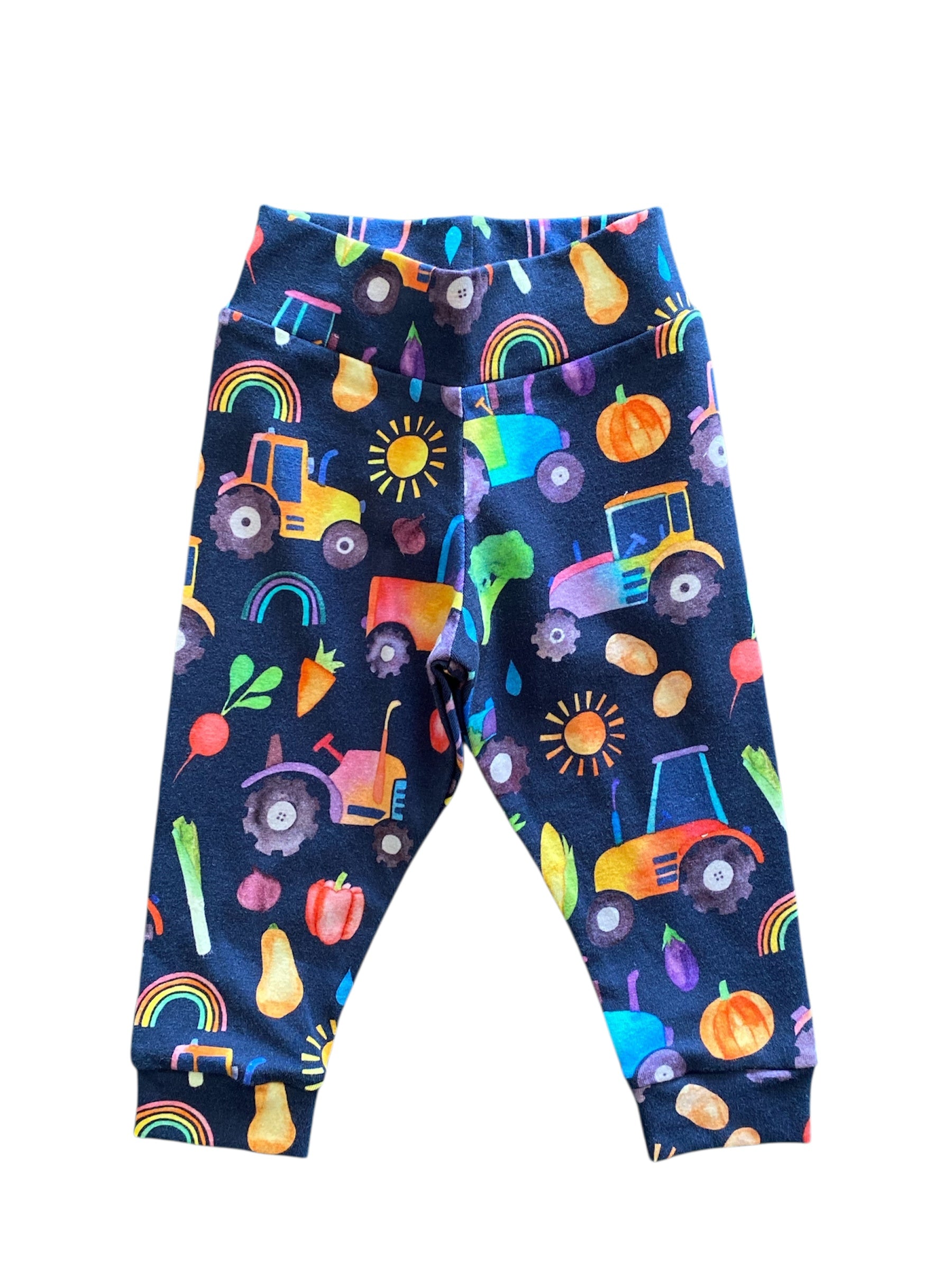Rainbow farm leggings