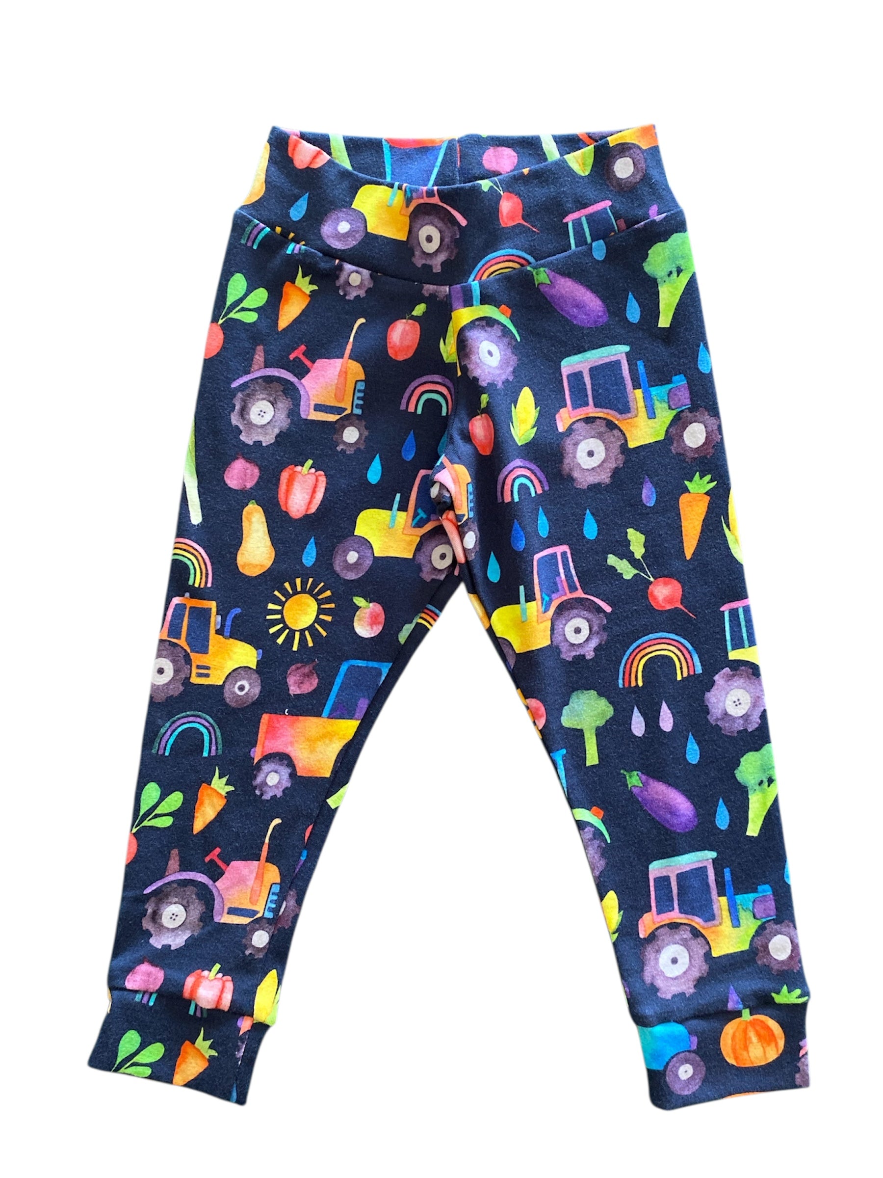 Rainbow farm leggings
