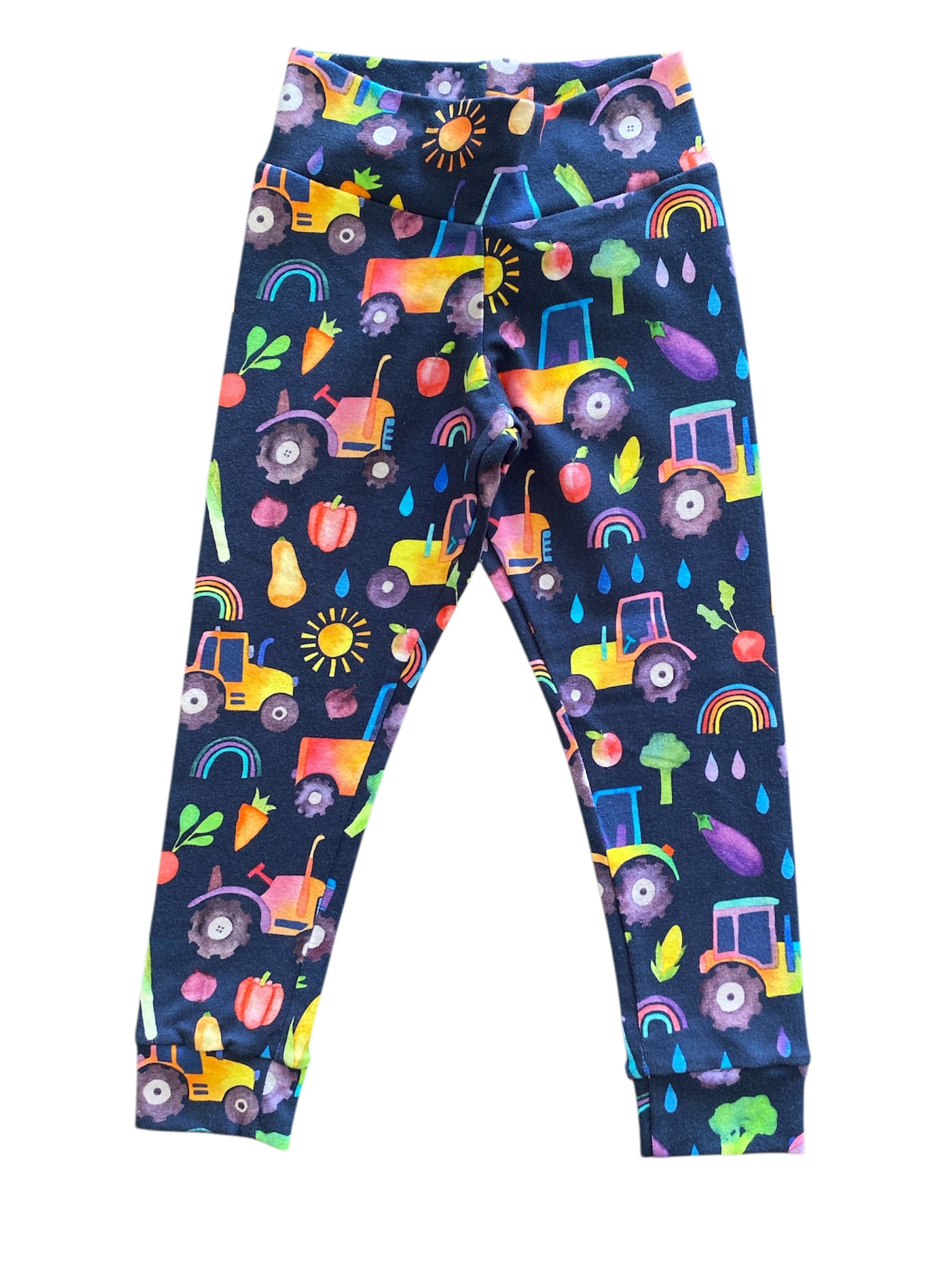 Rainbow farm leggings