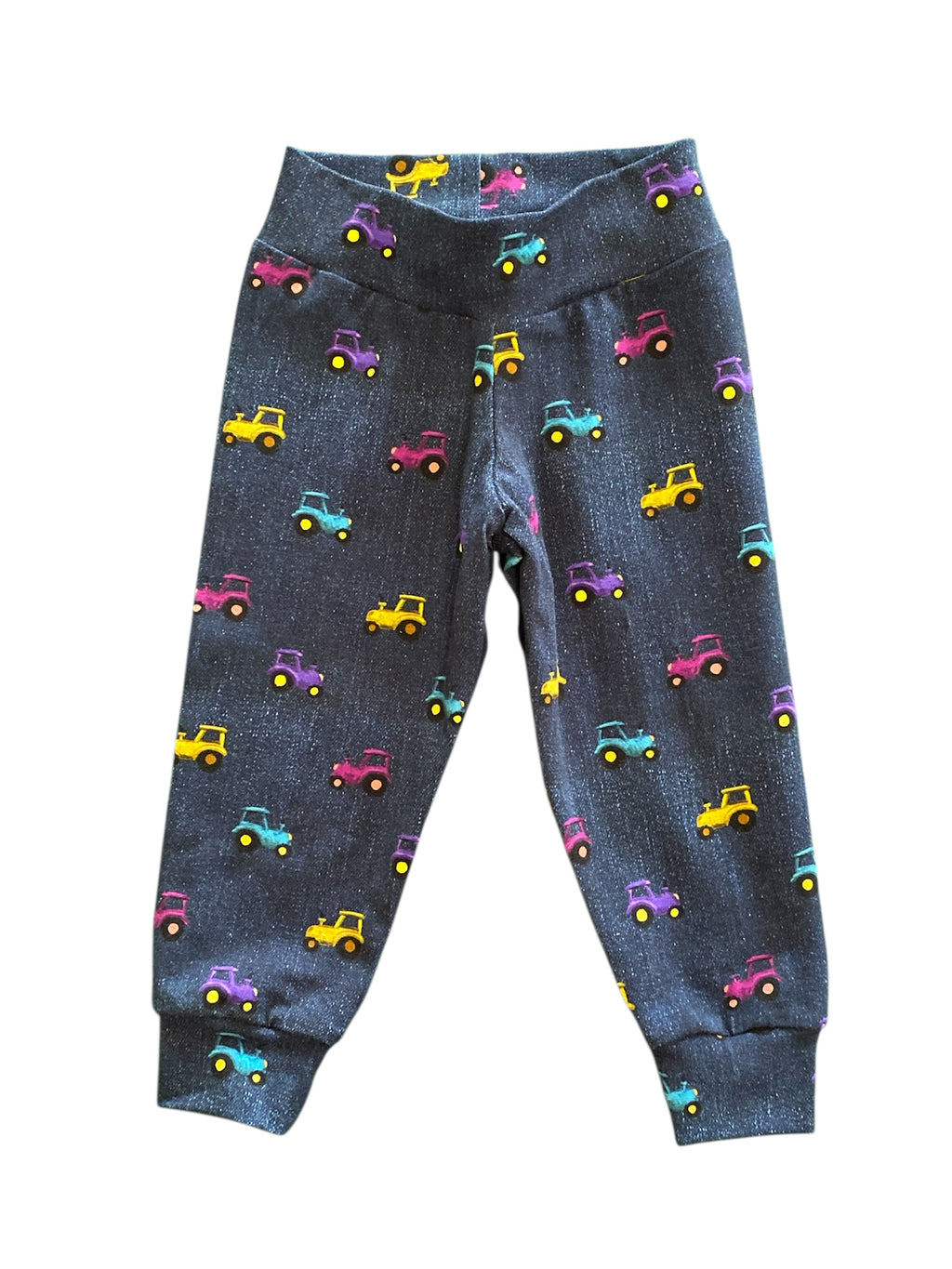 Denim Effect Jersey Tractor Leggings