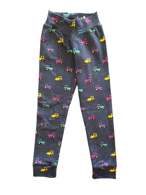 Denim Effect Jersey Tractor Leggings