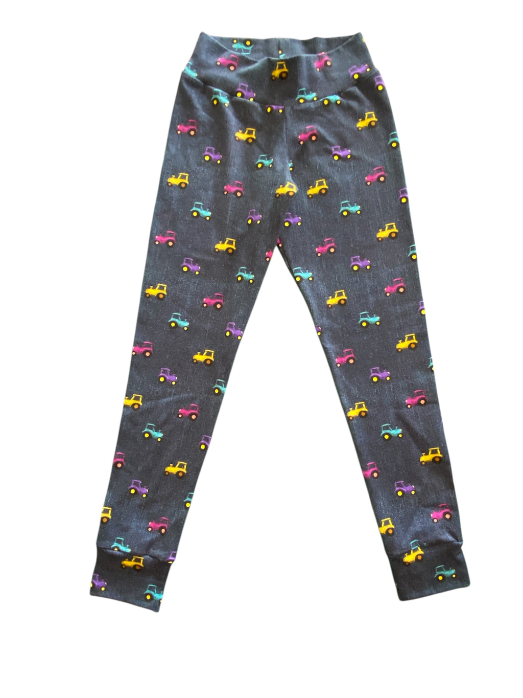Denim Effect Jersey Tractor Leggings