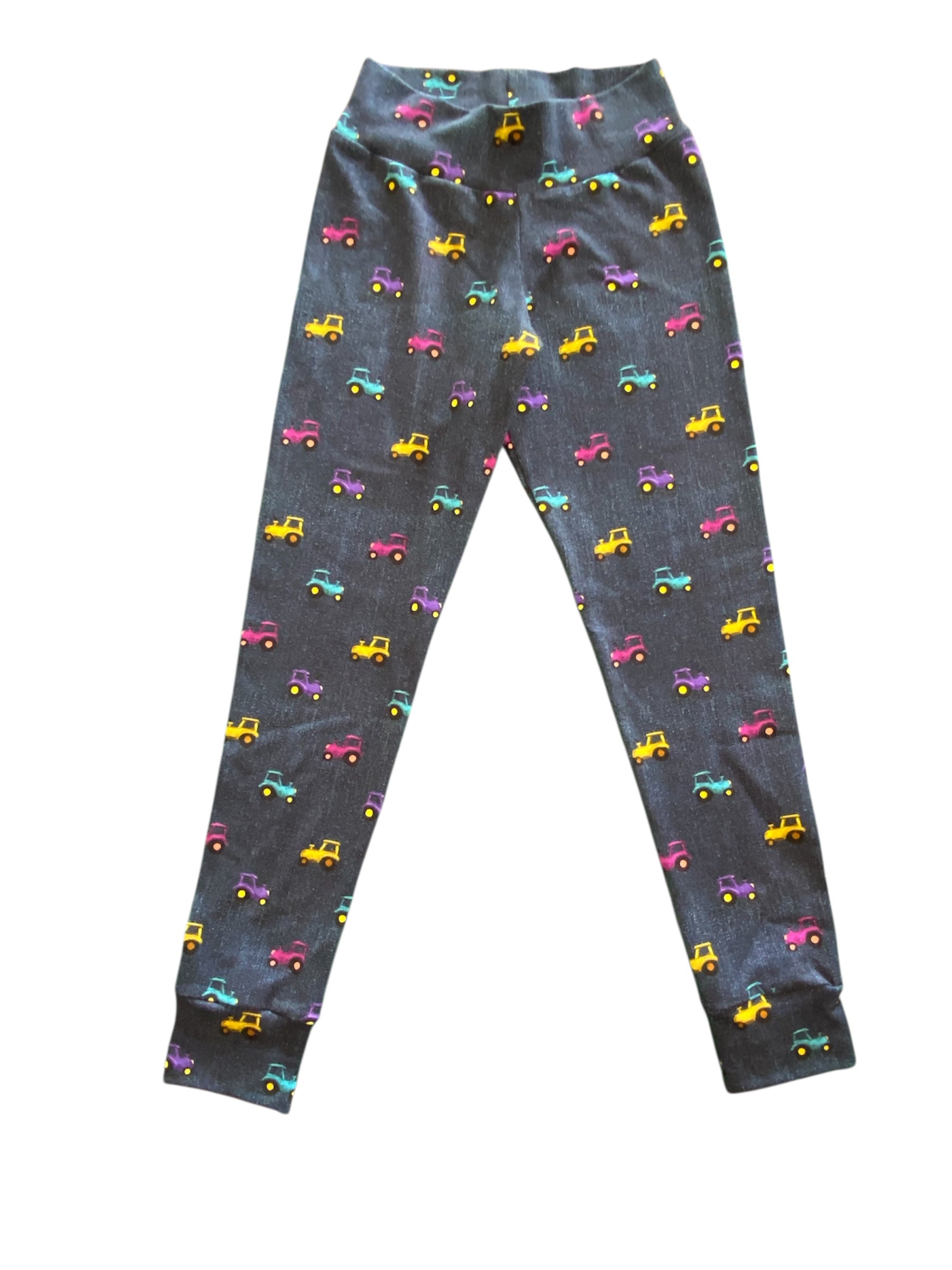 Denim Effect Jersey Tractor Leggings
