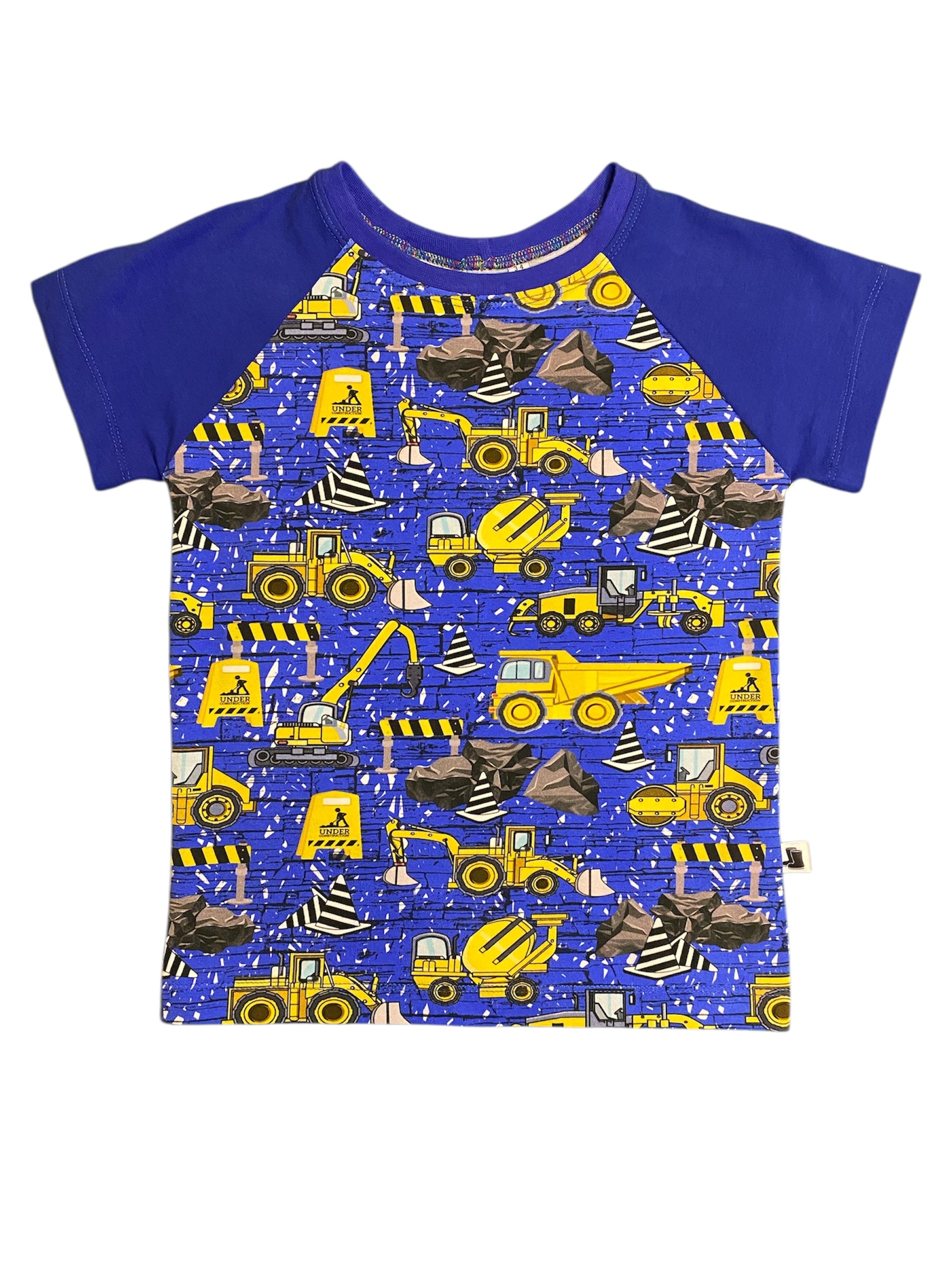 Blue Construction T-Shirt