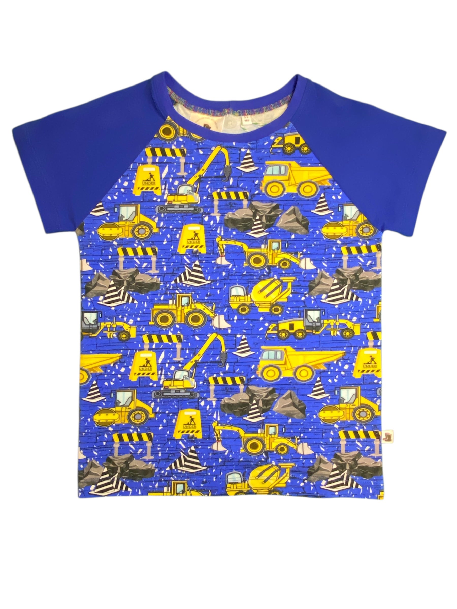 Blue Construction T-Shirt