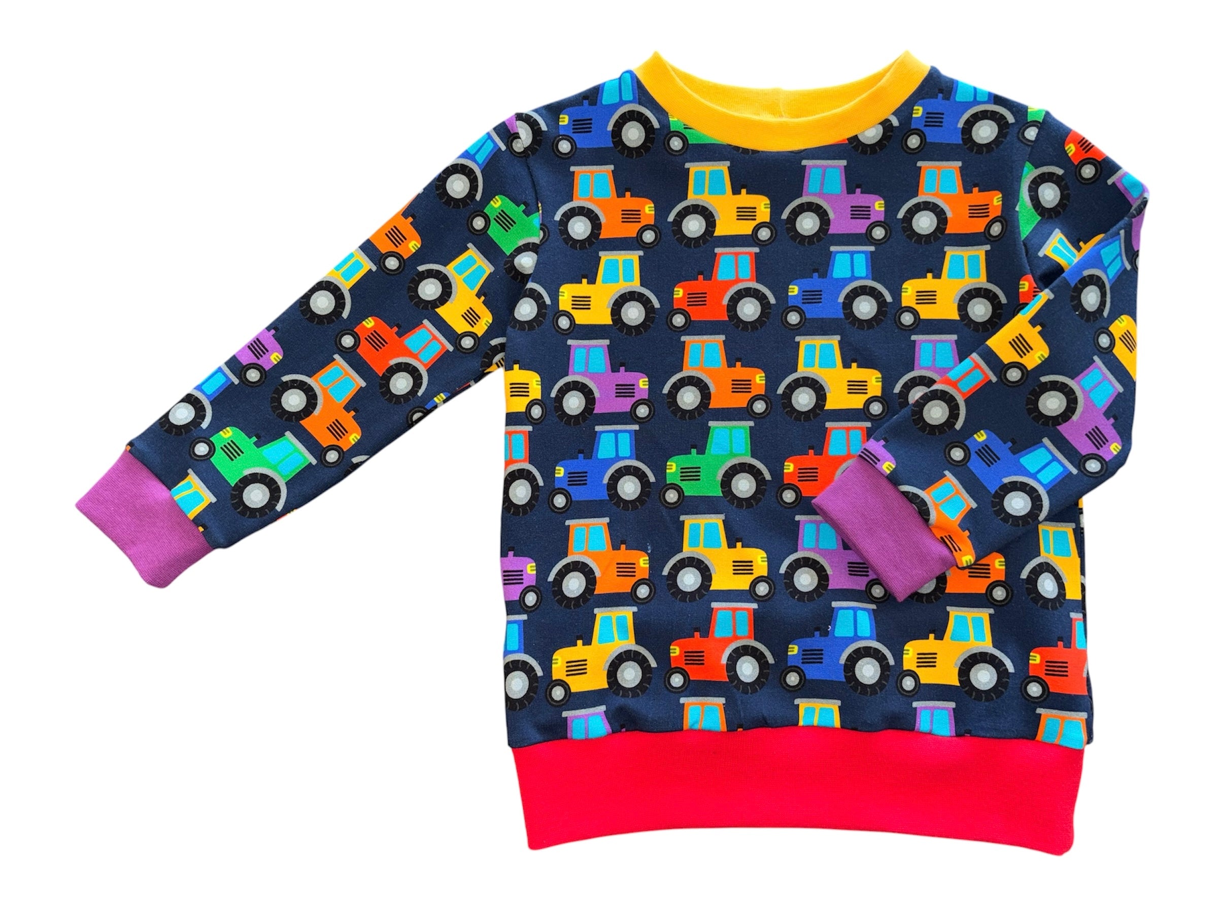 Multi-coloured Tractor Jumper