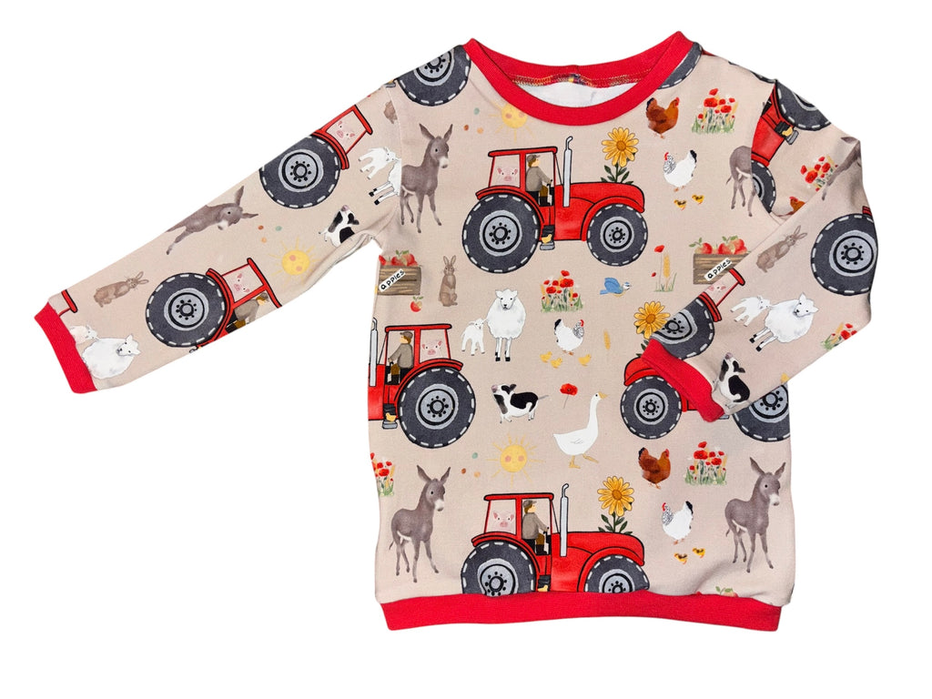 Farm Life Long Sleeve Top